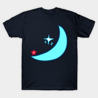 Moon Sparkle and Star T-Shirt